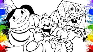 Luna é uma garota de 6 anos que ama estudar ciências. Desenholandia Colorindo Desenho Do Bob Esponja Show Da Luna E Tom E Jerry Musicas Para Criancas Youtube