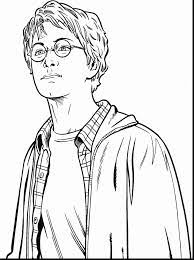 Coloring is a fun way to develop your creativity, your concentration and motor skills while forgetting daily stress. Harry Potter Coloring Page 1 Line 17qq Com