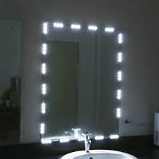 Lighted Mirror Led Light For Cosmetic Makeup Vanity Mirror Kit Walmart Com In 2020 Mirror With Lights Mirror With Led Lights Dressing Room Mirror