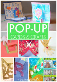 The first set of pop up cards i am sharing with you, take a 2 d image and with a fold, turn into into a clever 3d pop up card. Pop Up Cards And Crafts For Kids The Ot Toolbox