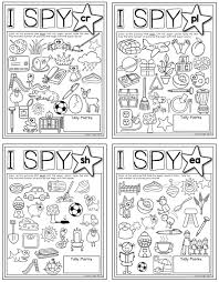 Phonics Worksheets For K 1 I Spy Super Sounds Distance Learning Phonics Practice Phonics Teaching Phonics