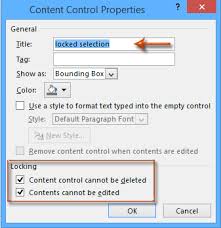 Close the window to unlock the locked selection in word 2013. How To Lock Parts Of Document In Word