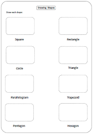 Shapes Worksheets And Charts