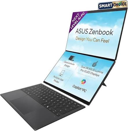 ASUS Zenbook Duo 2026 dual-screen OLED laptop