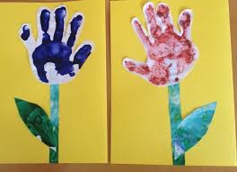 55 Handabdruck Bilder Die Klein Und Gross Froh Machen Handabdruck Bilder Tulpen Basteln Basteln Mit Kleinkindern Herbst