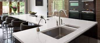 The company that did it said that it needs to dry. Quartz Countertops New Carrara Marmi Quartz Countertops White Quartz Countertops