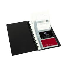 Designed for makeup artists robyn clark & anne. Marbig Kwik Zip Business Card Book A4 200 Cards Black Winc