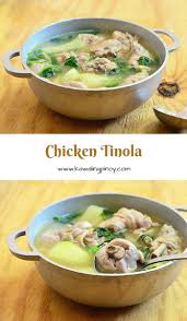 Tinolang Manok Chicken Tinola Kawaling Pinoy Recipe Chicken Soup Recipes Food Recipes