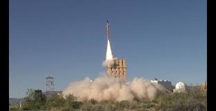 If a hostile aircraft needed termination over or near (or not so near) israel, then its range, including height would probably determine which defence system was used. Army S Iron Dome Batteries Inbound For Testing In 2021 Article The United States Army