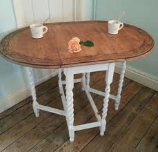 1930 S Barleytwist Gateleg Table Carved Top Painted In Farrow Ball James White Estate Eg Refinishing Furniture Flipping Furniture Furniture Inspiration