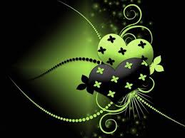 Maybe you would like to learn more about one of these? Black And Green Heart Wallpaper Beautiful In Green Pinterest