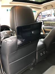 Mitsubishi Pajero Android Rear Seat Entertainment System In 2020 Rear Seat Car Seats Entertainment System