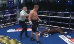 4 раунда, и витязь готов. Video Tyazhelogo Nokauta Uajta V Boyu Protiv Povetkina Za Titul Wbc Boks Mma Sports Kz