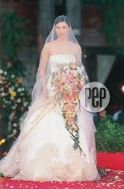 Top 10 Most Beautiful Celebrity Brides Philippines Strapless Dress Formal Celebrity Bride Bride