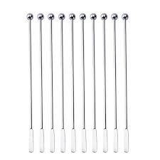 When it comes to swizzle stick superfans, it'd be tough to imagine one more diehard than pam ashlund. 20 Pcs Stainless Steel Coffee Beverage Stir Sticks Cocktail Stirrers Drink Swizzle Stick 7 4 Swizzle Stick Picks Tools Pricepulse
