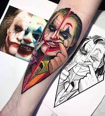 99 ($12.99/count) get it as soon as mon, feb 15. 33 Cool Joker Tattoos That You Will Love Sleeve Tattoos Joker Tattoo Design Tattoos For Guys
