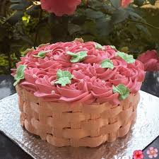 How gorgeous is this Flower Basket cake... - Pastel Baking Co ...