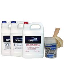 Totalboat High Performance Epoxy Kit Crystal Clear Marine Grade Resin And Hardener For Woodworking Fiberglass And Wood Boat Building And Repair 2 Gallon Medium Buy Online In Chile At Desertcart 62258328