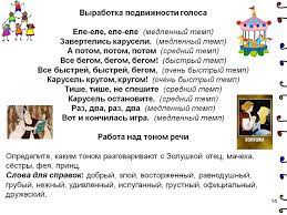 Связь интонации и эмоционального выражения
