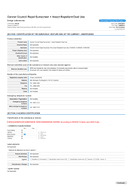 Cancer council recommends reapplying every 2 hours. Https Huntind Com Au Wp Content Uploads 2016 10 Sunscreen Plus Insect Repellent Dual Use Pdf