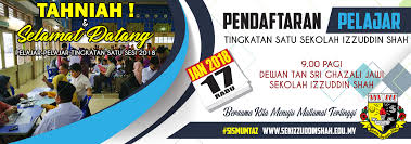Tawaran kemasukan mereka yang berjaya ditawarkan masuk ke tingkatan 6 boleh disemak melalui applikasi untuk mendapatkan surat tawaran kemasukan ke tingkatan enam bagi tujuan pendaftaran masuk, surat. Hari Pendaftaran Kemasukan Pelajar Baharu Tingkatan Satu 2018 Sekolah Izzuddin Shah Sis Ipoh