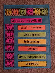 Champs Classroom Management Pocket Chart Pocket Chart Will