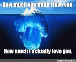 Dec 11, 2017 · 20 very sweet and funny i love you this much memes. Meme How Much You Think I Love You How Much I Actually Love You All Templates Meme Arsenal Com