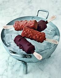 Chocolate Caramel Popsicles Recipe From A La Mere De Famille By Julien Merceron Cooked Recipe Popsicle Recipes Desserts Ice Cream Recipes