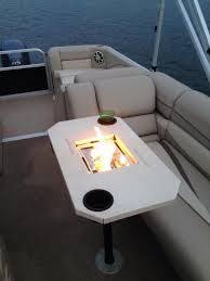 Image Result For Pontoon Fire Pit Table Pontoon Boat Accessories Pontoon Boat Accessories