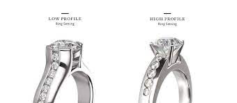 High Setting Vs Low Setting What S The Difference Wedding Rings On A Budget Pave Diamond Engagement Rings Engagement Ring Guide