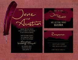 Vibrant Maroon And Black Wedding Invitation Bonus 50 Free Harlequin Ebooks Invitat Black Wedding Invitations Wedding Invitations Modern Wedding Invitations