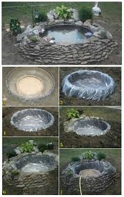 15 splendides fontaines et jardins d eau a faire soi meme jardin d eau idees jardin bassin de jardin