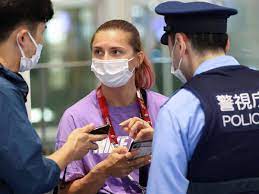 1 of 11 in this photo taken from video, belarus olympic sprinter krystsina tsimanouskaya speaks during a video interview with the associated press in japan, tuesday, aug. Wuzdt4cq Th6sm