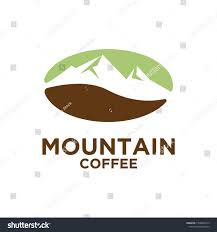 Mountain Coffee Bean Logo Vector Designs Ad Ad Bean Coffee Mountain Designs Coffee Logo Coffee Bean Logo Mountain Coffee