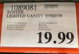 99 ($19.99/count) get it as soon as fri, jul 30. Sunter Natural Daylight Vanity Mirror Costco Weekender