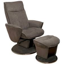 Relax R Charcoal Fabric Swivel Glider Recliner With Ottoman Swivel Glider Recliner Recliner With Ottoman Swivel Recliner