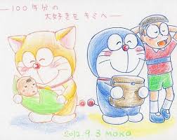  Doraemon And Baby Nobita By Hugsforlife Doraemon Doraemon Chibi Doraemon And Friends