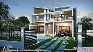 Superb Contemporary House Estimated Cost Of 50 Lakhs Kerala House Design Contemporary House House Designs Exterior