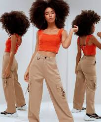 Calça Bege Feminina Combina Com Que Cor De Blusa Calca De Sarja Feminina Baggy Cargo Com Argola Bege 9669108 Bege 1 Calca De Sarja Feminina Color Blocking Outfits Calca De Sarja