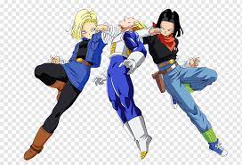 Dragonball, dragonball z, dragonball gt and al. Android 17 Android 18 Cell Goku Trunks Cyborg Fictional Character Android Super Saiya Png Pngwing