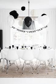 Birthday Themes For Kids Modern Takes On Classic Kid S Party Themes Monochrome Party Kids Party Themes Kids Birthday Party