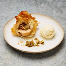 This yummy filo dough recipe called with different names in all. Thomasina Miers Recipe For Stuffed Pears In Filo Pastry Food The Guardian