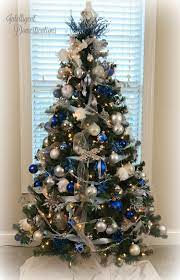 Blue And White Christmas Tree Decorations White Christmas Tree Decorations Christmas Tree Decorating Themes Blue Christmas Tree Decorations