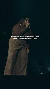 Worship Song: We Need Thee Every Hour
