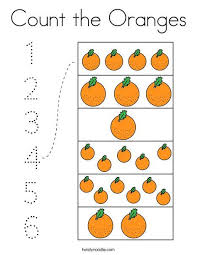 Count The Oranges Coloring Page Twisty Noodle Bible Activities For Kids Coloring Pages Fruit Coloring Pages