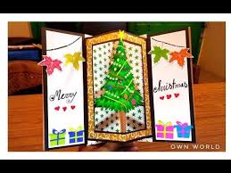Making handmade christmas cards with your cricut machine can be a great holiday craft idea. 3d Christmas Pop Up Card How To Make A 3d Pop Up Christmas Greeting Card Diy Tutorial Youtube Greeting Cards Diy Holiday Cards Handmade Christmas Greetings