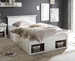 Das bett 120x200, das besonders bequeme einzelbett. Bett Einzelbett Westerland 140x200cm Mit Bettschubladen Pinie Weiss Neu Holzbetten Polsterbetten Schlafzimmer Feldmann Wohnen Gmbh Online Shop