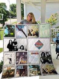 Download Free Band Quilt Blanket Doveprints