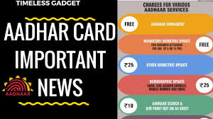 Important News Aadhar Card Aadhar Card Center General News For All