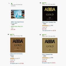 Abba Fans Blog Abba On Amazon Uk Movers And Shakers Chart